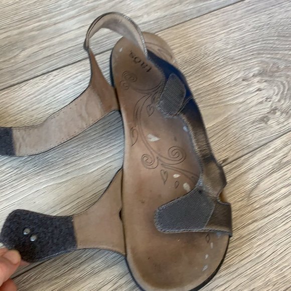 Taos Leather Desire Sandals Size 10 - Picture 8 of 10